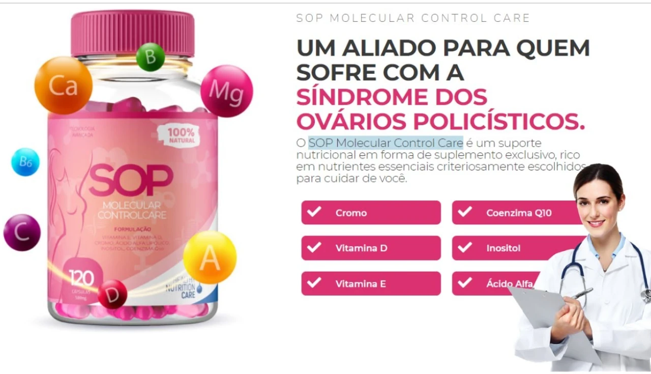 SOP Molecular ControlCare Funciona Mesmo? Review Completo, Opiniões e Onde Comprar